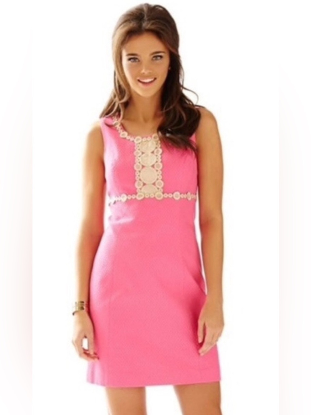 EUC Lilly Pulitzer Rosie Pink Shift Dress